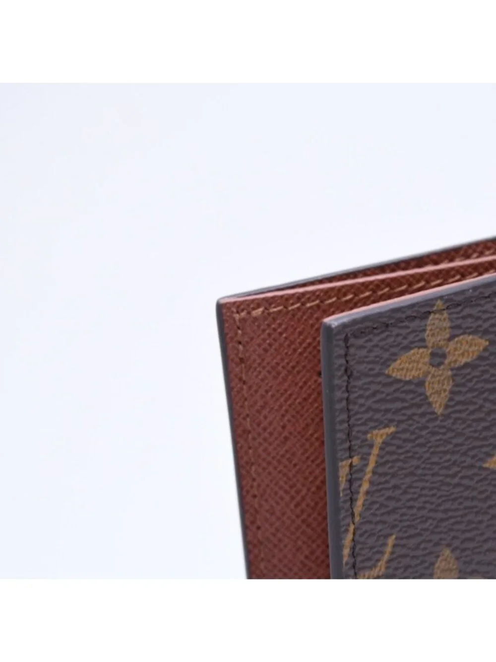 Louis Vuitton Passport Case Couverture NM Monogram Canvas Brown Pass